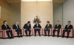 Photograph of the meeting with the representatives of the six regional organizations